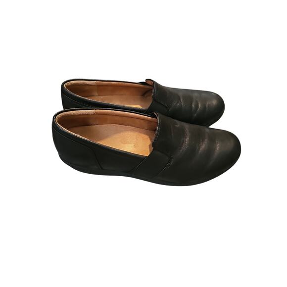 Vionic Women's Gianna Leather black sz 8.5 loafers shoes $120 SH454 - Picture 5 of 6